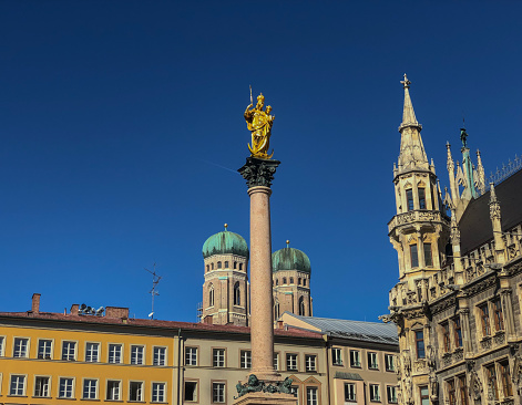 Mary's Column - Marienplatz - Munich