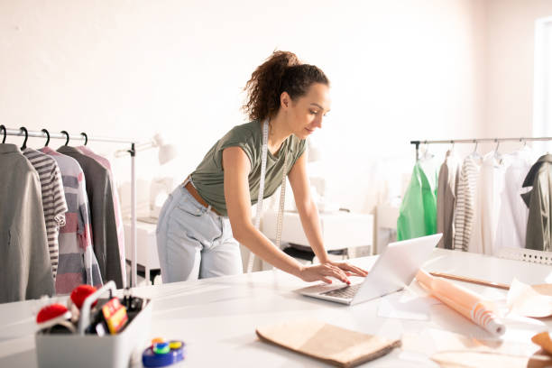 istock Young fashion designer 1140842029