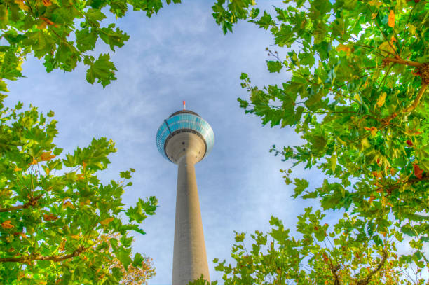 istock Rheinturm in Dusseldorf, Germany 1140845486