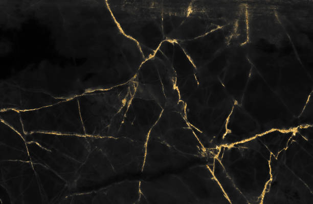 Black marble texture with gold pattern background design for cover book or brochure, poster or realistic business and design artwork.