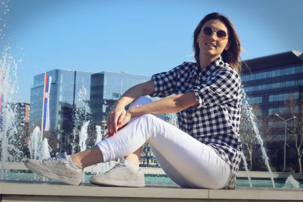 istock Young woman enjoy in sunny day 1140847789