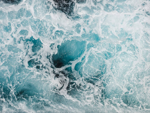 istock Trace of a cruise liner on the sea surface 1140848143