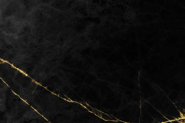 black marble texture with gold pattern background design for cover book or brochure, poster or realistic business and design artwork. - black gold imagens e fotografias de stock