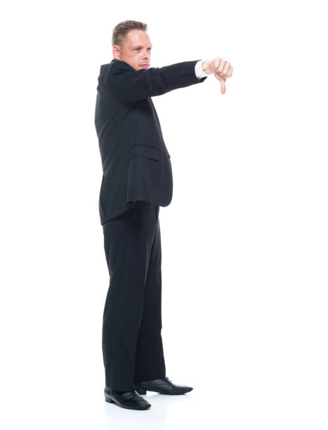 istock Businessman is showing thumbs down 1140860342