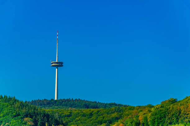 istock TV tower in Koblenz, Germany 1140870608