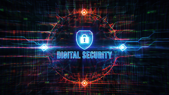 Digital Security Background