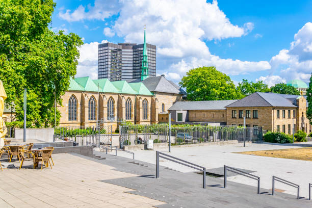 istock View of the cathedral in Essen, Germany 1140873526