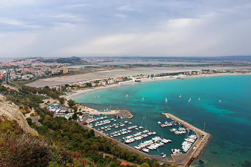 Scenic view of Pollensa, rural traditional village in Balearic islands. Spain