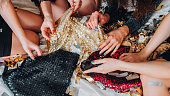 party fashion luxury girls hangout sequin dresses