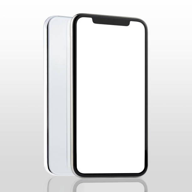 istock Isolated White on Mobile Phone 1140888714