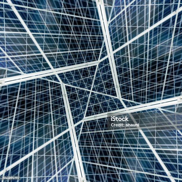 Abstract Solar Pattern Solar Panel Abstract Stock Photo - Download Image Now - Image Montage ...
