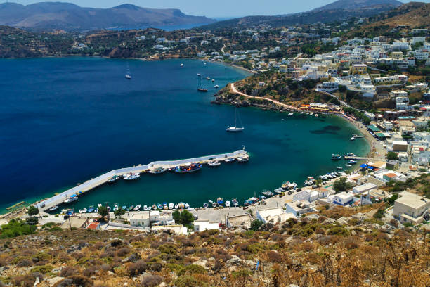 istock View to Panteli port in leros island. 1140901439