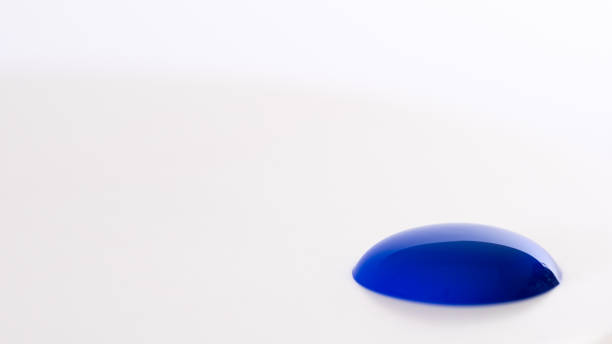 istock Blue blob of paint 1140907945