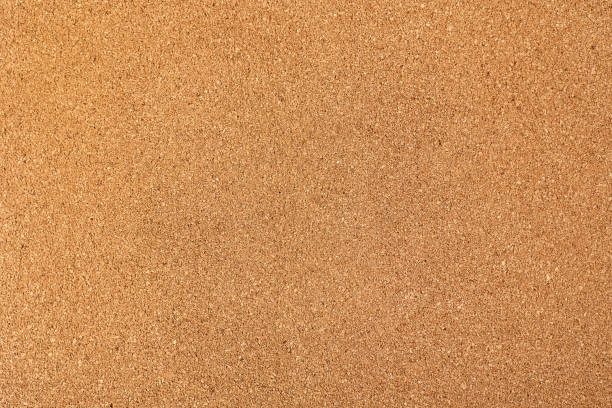 istock Background of brown cork board texture, close up 1140917027