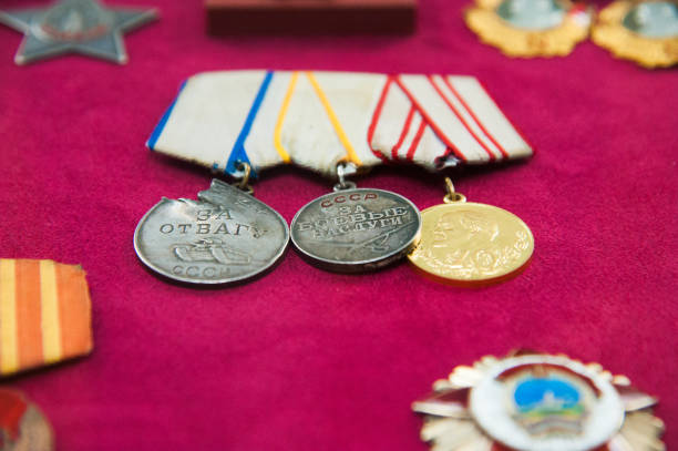 istock Military orders and military medals 1140929498