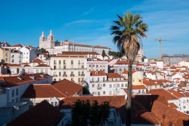 istock Lisbon in red tiles 1140935032