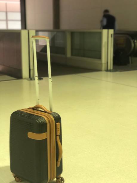 istock Suitcase at the airport 1140935797