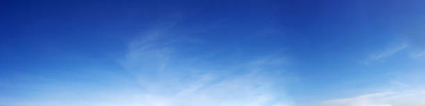 istock Panorama sky with cloud on a sunny day. 1140939274