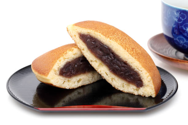 istock Japanese confectionery, Dorayaki with anko paste 1140939279