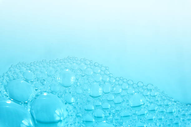 istock Soap suds, air bubbles water 1140940089