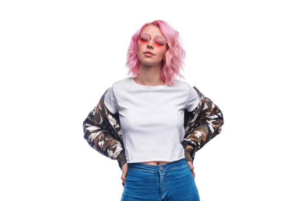 istock Trendy millennial model in sunglasses 1140940684