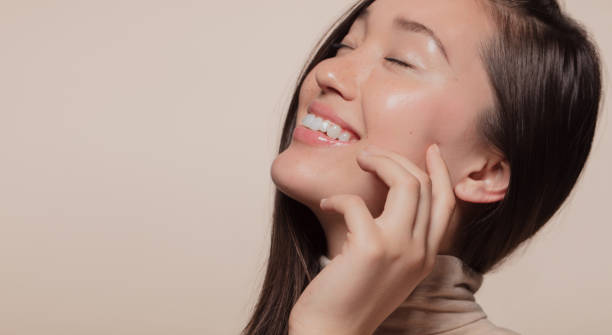 istock Korean female with beautiful skin 1140941419