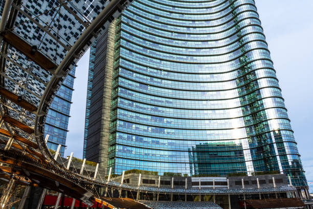 istock Milan skyline with modern skyscrapers, Italy 1140953949