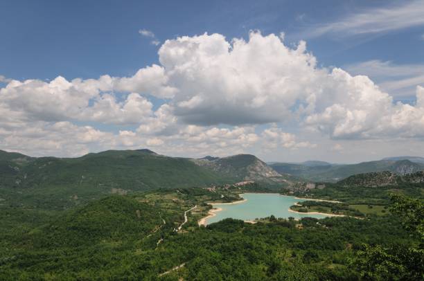 istock Castel San Vincenzo, Isernia, Molise. The lake. 1140958294