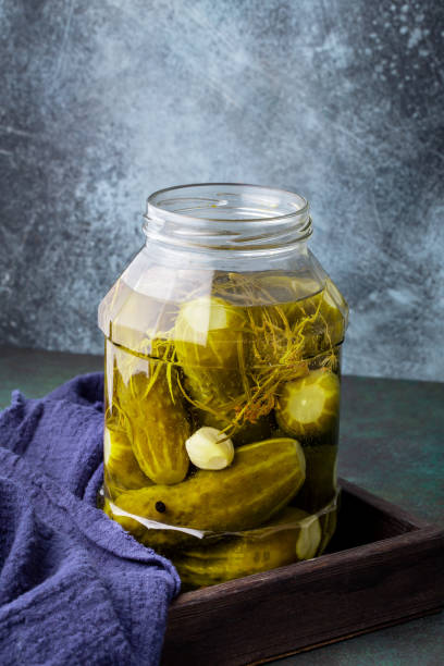 istock Homemade pickled cucumber 1140960294