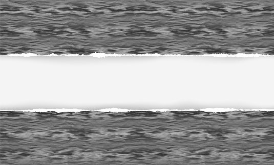 Paper Page Writing Ripped The Squared Ripped Paper For Writing Messages On Gray Stock ...