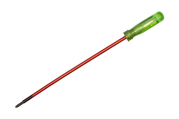 istock screwdriver isolated on white background - clipping paths 1140962626