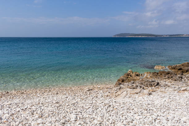 istock Ambrela Beach Verudela Pula Croatia 1140972079