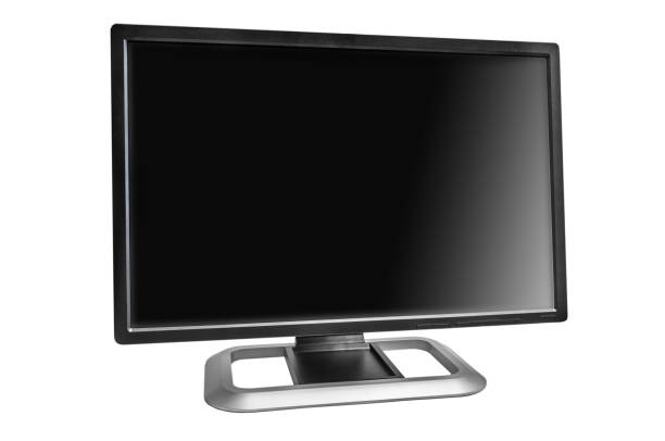 istock Wide LCD computer monitor isolated on white 1140974691