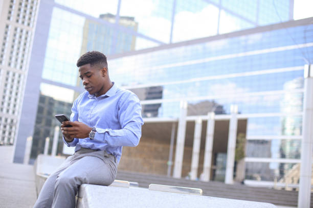 istock Modern African businessman 1140975225