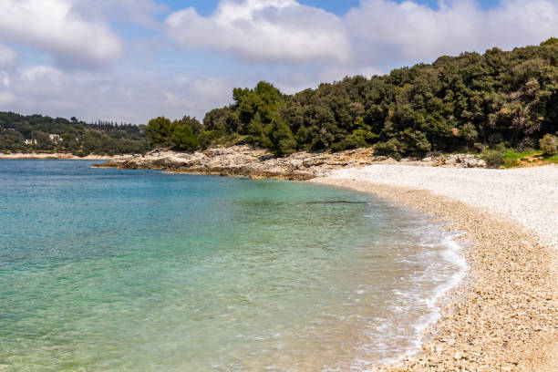 istock Ambrela Beach Verudela Pula Croatia 1140976852