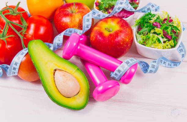 istock Fruit and vegetables as part of a healthy diet . Proper nutrition. 1140984626