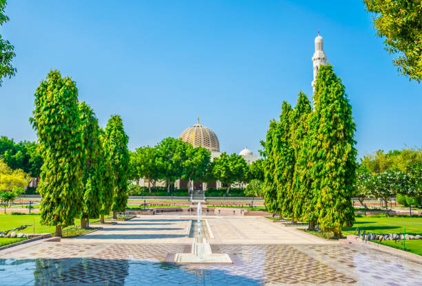 istock the Sultan Qaboos Grand Mosque in Muscat, Oman 1140985076