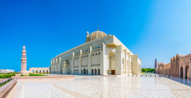 istock the Sultan Qaboos Grand Mosque in Muscat, Oman 1140986528