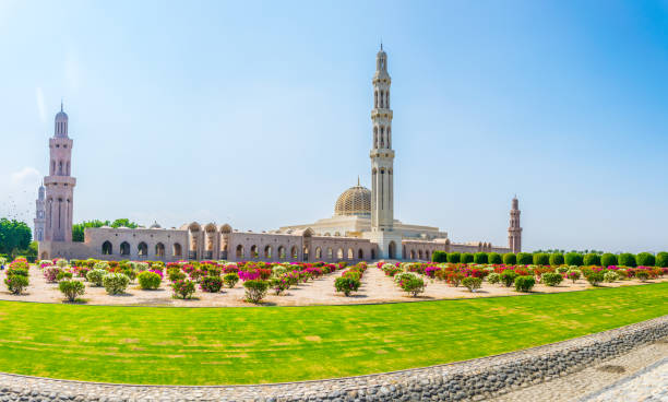istock the Sultan Qaboos Grand Mosque in Muscat, Oman 1140986620
