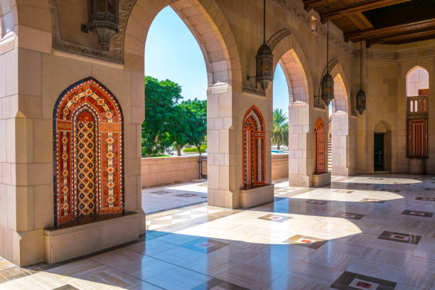 istock the Sultan Qaboos Grand Mosque in Muscat, Oman 1140986696