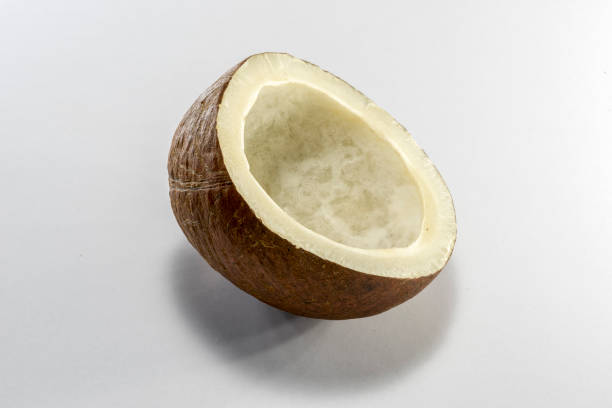 istock Brown Dry Coconut isolated on white background 1140991935