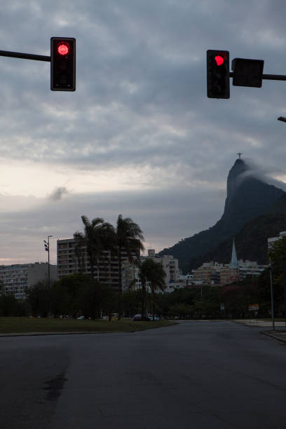 istock traffic lights and corcovado 1140992032