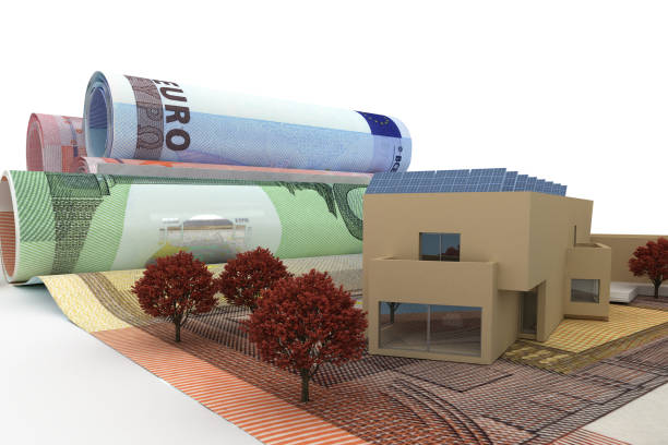 istock Home Building and Financing 02 - 3d illustration 1141001194