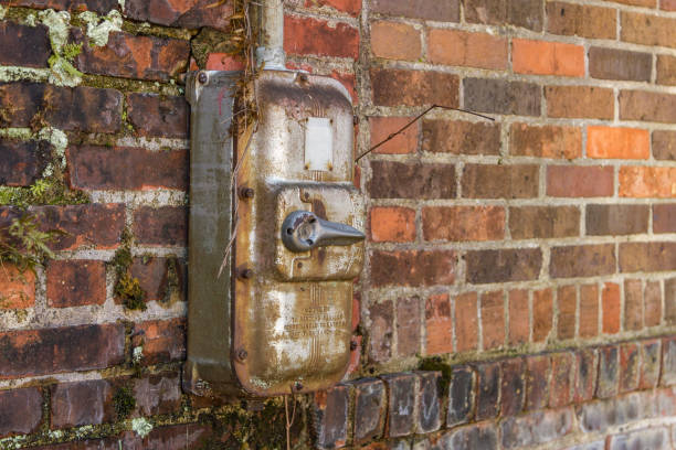 Rusty Electrical Box In House 460+ Old Electrical Switch In The Rusty Metal Box Stock Photos ...