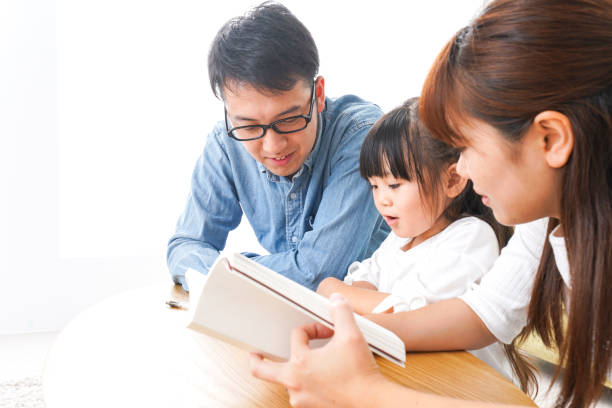 istock Parents teaching their children 1141004415