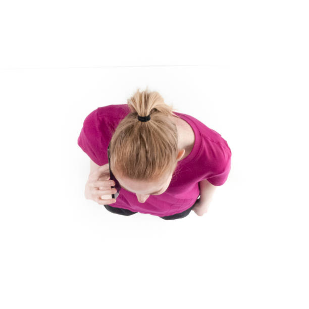 istock Directly above view of female athlete 1141007571