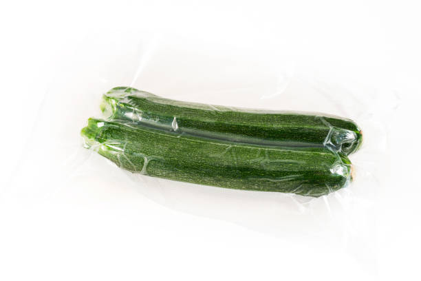 istock Fresh green zucchini vacuum-packed 1141011380