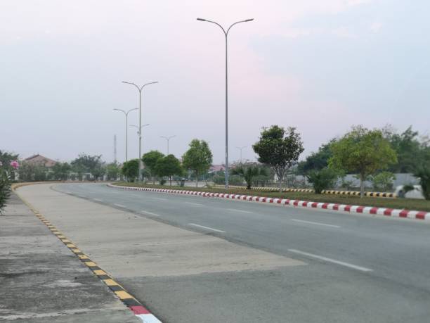 istock Road in Nay Pyi Taw City 1141017174