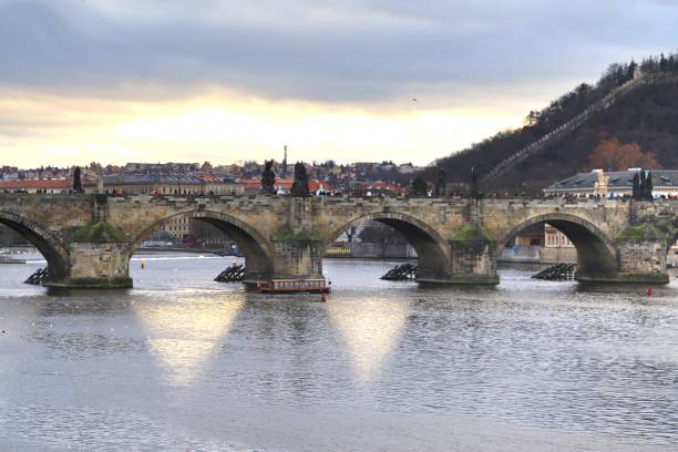 istock Charles Bridge  in Prague, Czech Republic 1141021005