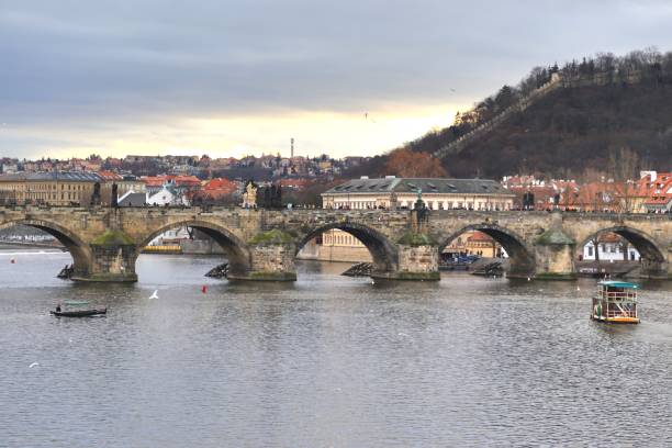 istock Charles Bridge  in Prague, Czech Republic 1141021074